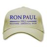 Ron Paul Khaki Embroidered Cap (one size fits all) 