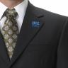 Ron Paul Restore America Now Blue  Lapel Pin .75" x 1" 