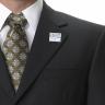 Ron Paul Restore America Now White Lapel Pin .75" x 1" 