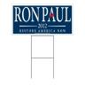 Ron Paul 2012 Blue Yard Signs 12" x 24" w wire stake 